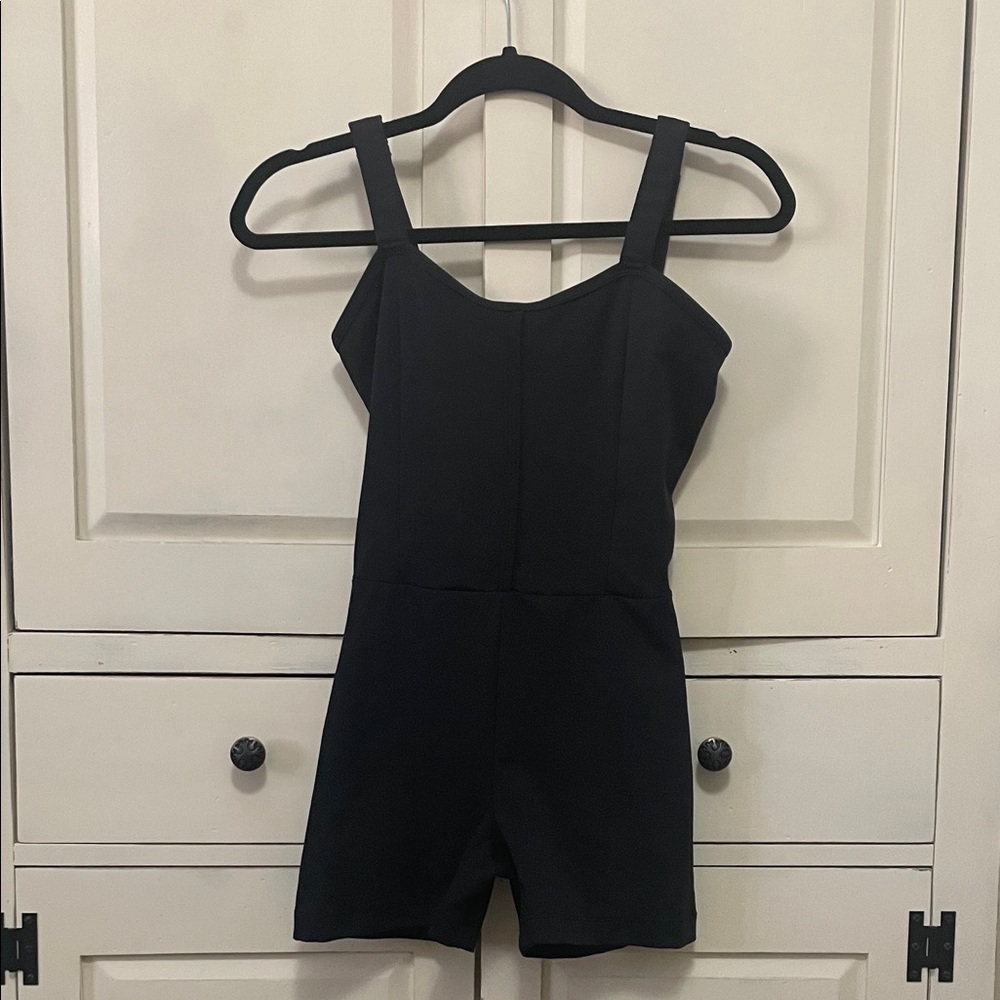 Five Dancewear Black Women's short Jumpsuit